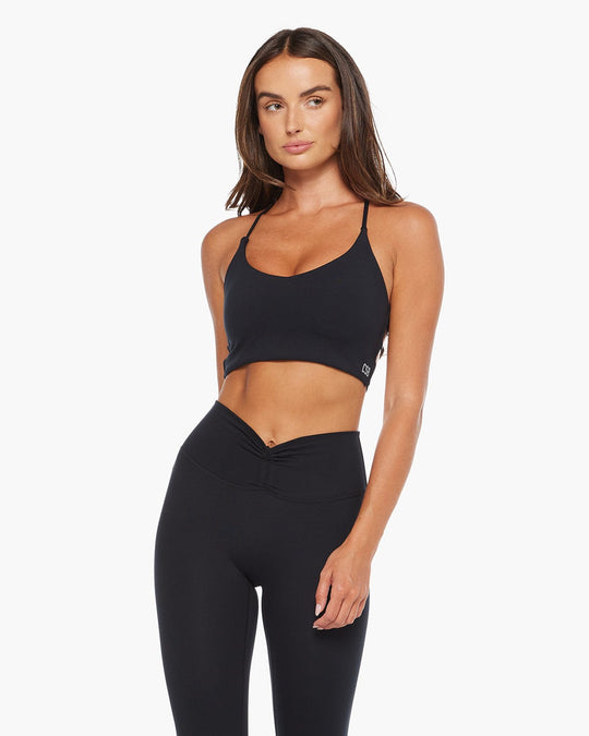 Serenity Soffia Crop | Black