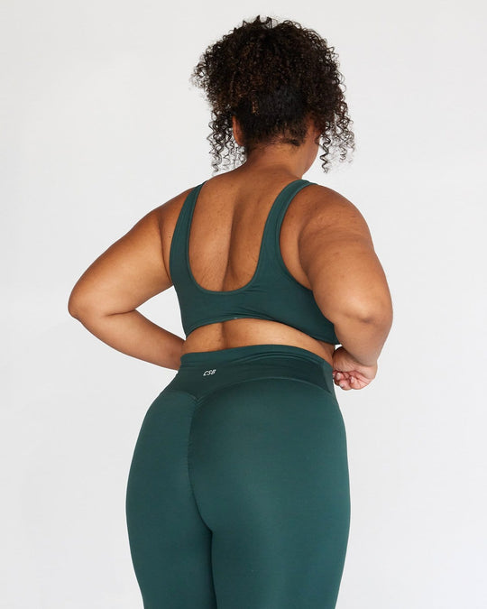 Serenity Isla Crop | Forest Green