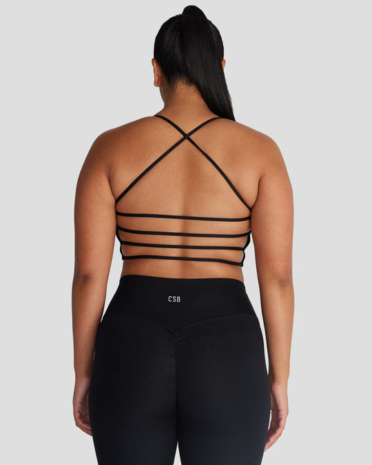 Serenity Soffia Crop | Black