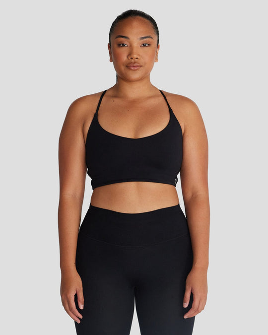 Serenity Soffia Crop | Black