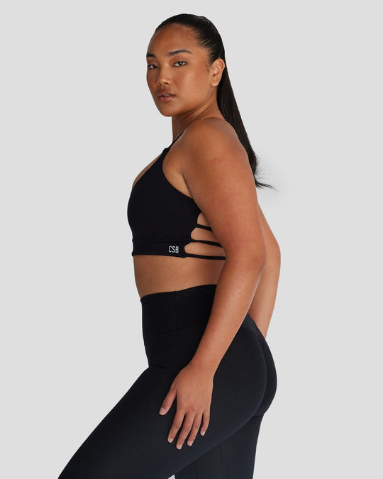 Serenity Soffia Crop | Black