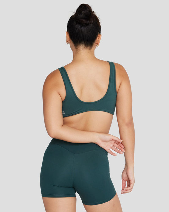 Serenity Isla Crop | Forest Green