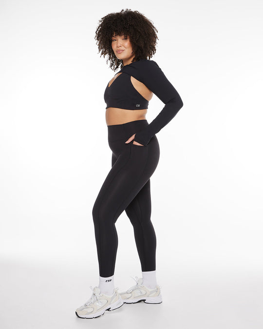 Activluxe Pocket Leggings | Black