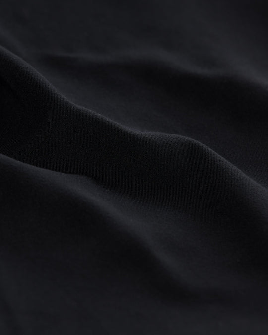 Serenity Scrunch Crossover Shorts 4" | Black